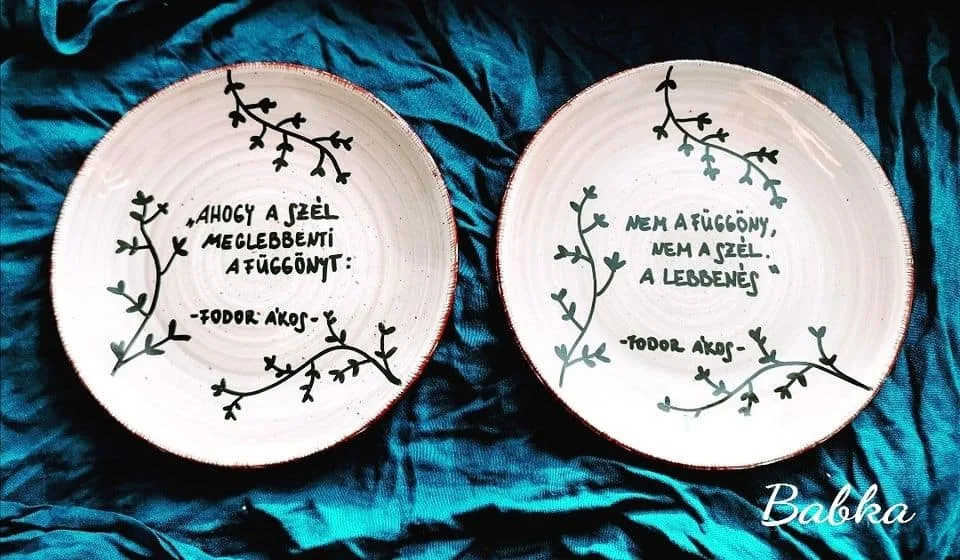 Fodor Ákos páros desszertes tányér