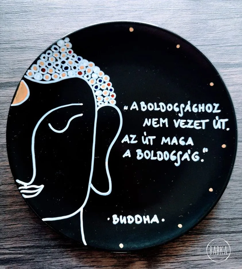 Buddha tányér - Boldogság