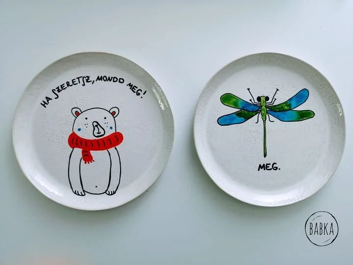 Páros tányér - Ha szeretsz, mondd meg!