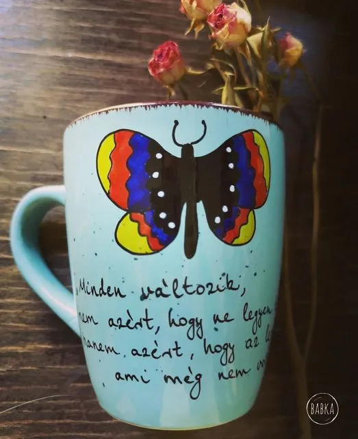 Epiktétosz bögre (fehér)