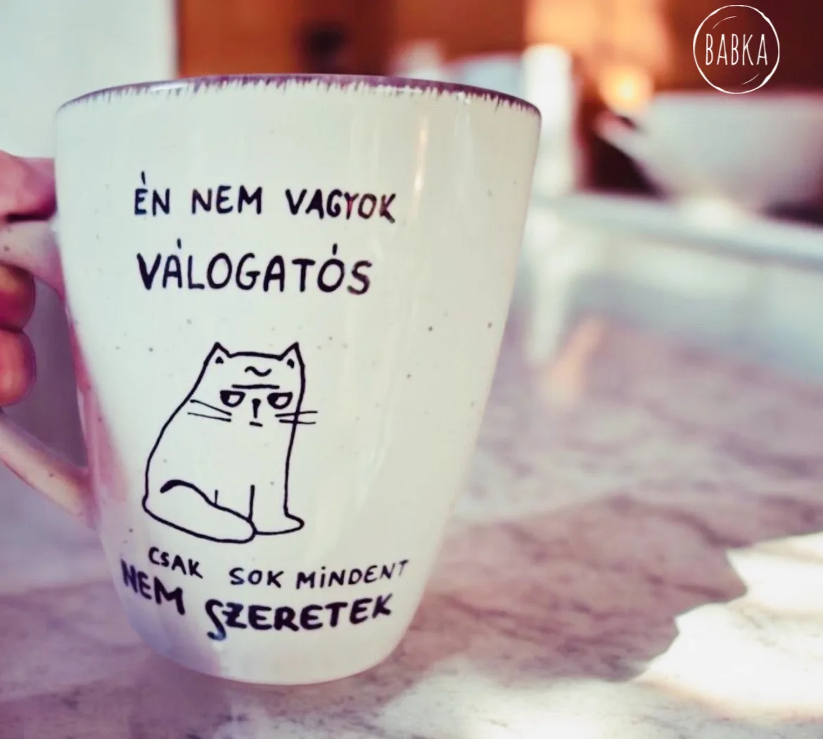 Nem vagyok válogatós - bögre