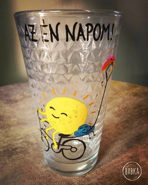 Nyárra hangolódó pohár (3DL)