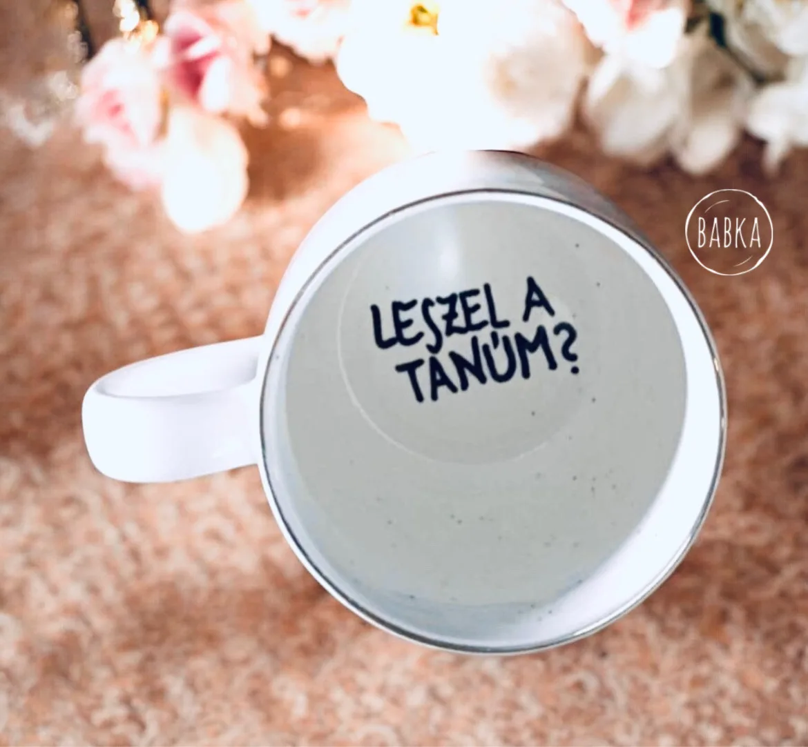Leszel a tanúm?