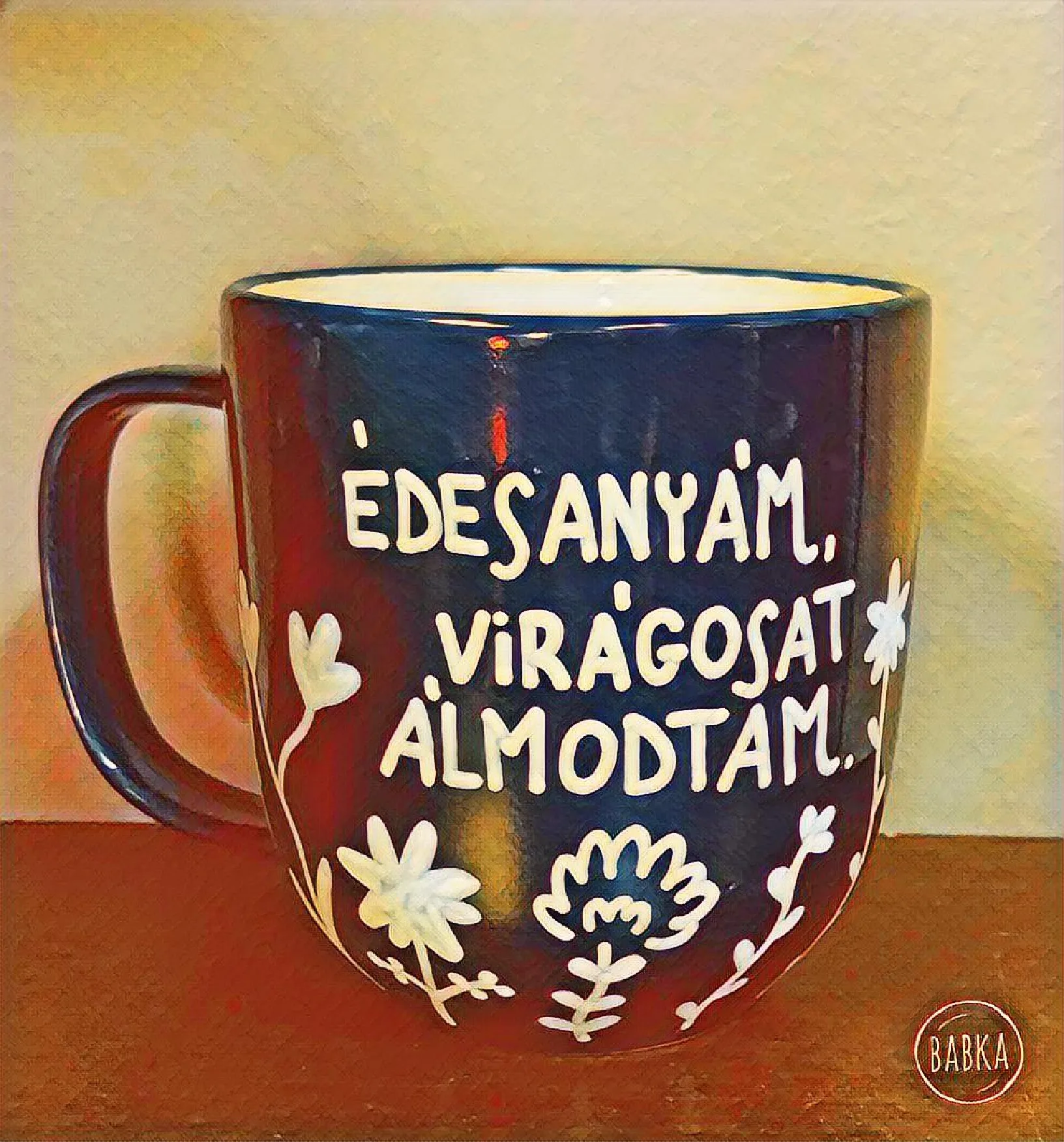 Anyák napi bögre (4dl)