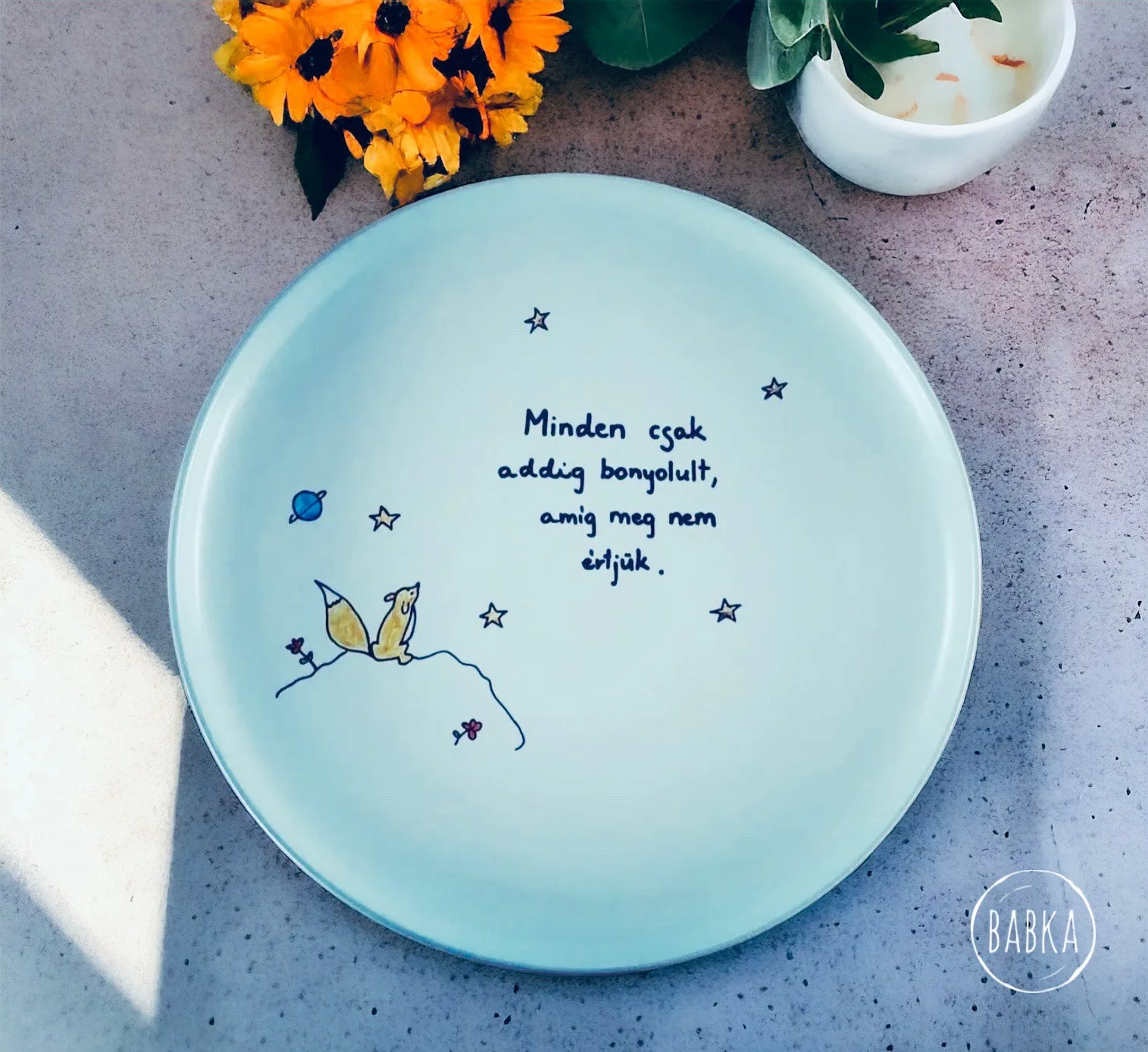 Mondta a róka (27cm) ( Minden csak addig bonyolult, amíg meg nem értjük.)
