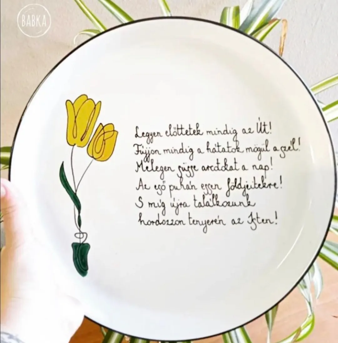Régi ír áldás ((Legyen előttetek mindig az út!)
