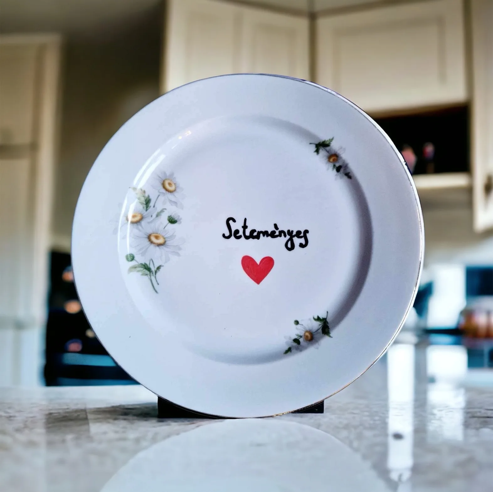 Seteményes (Alföldi porcelán) Vintage 24cm