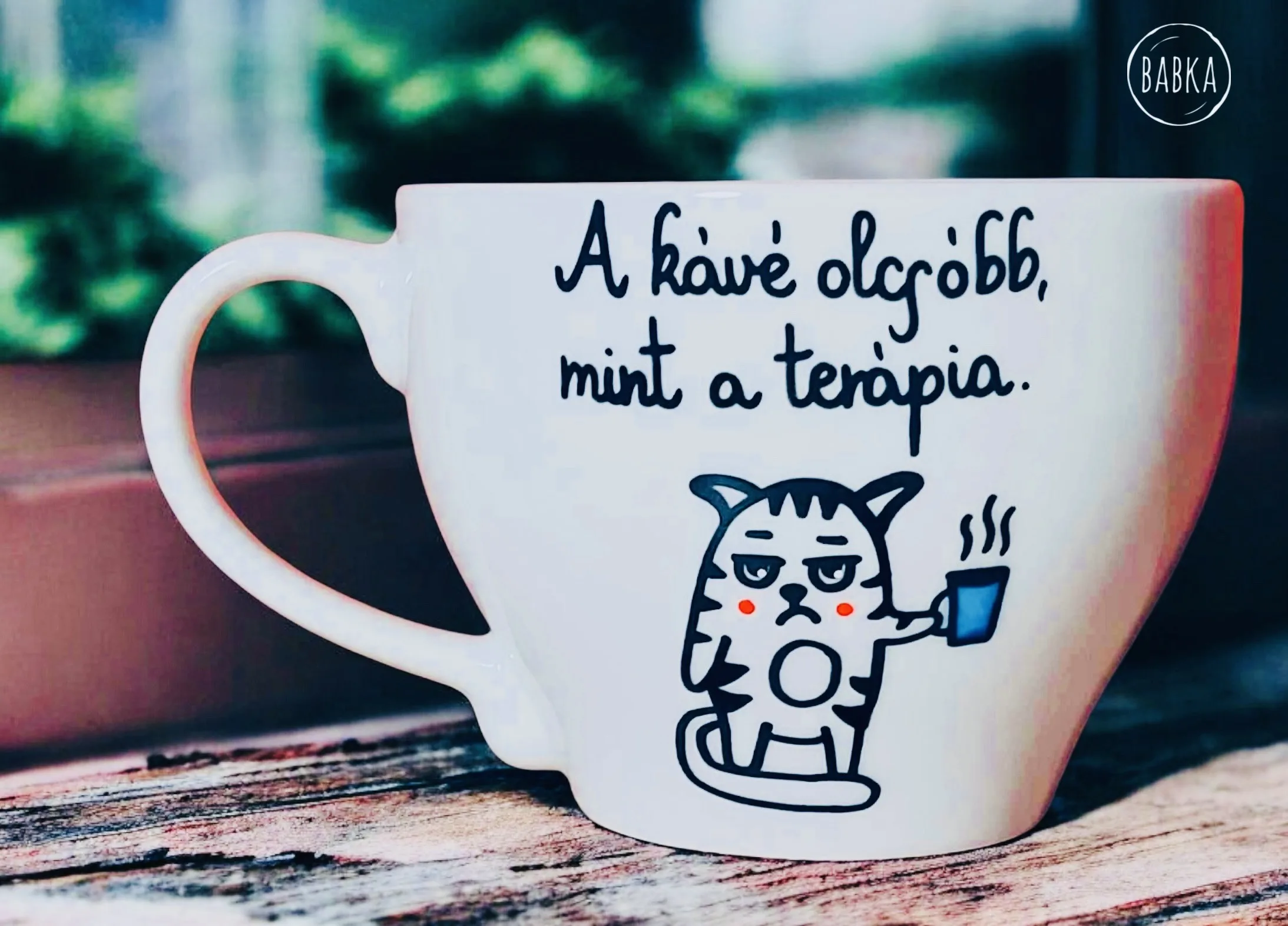Terápia csésze