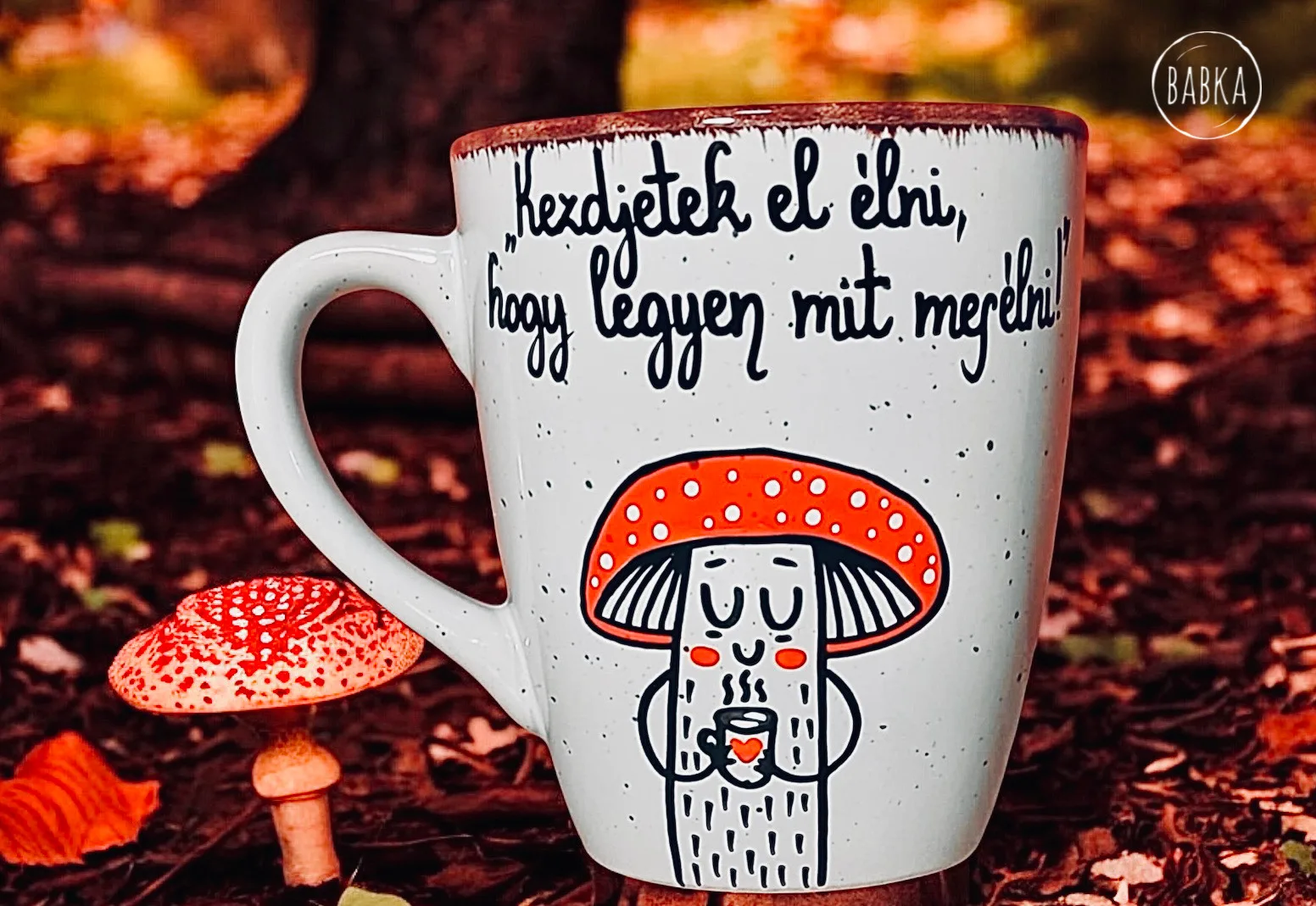 "Kezdjetek el élni" bögre