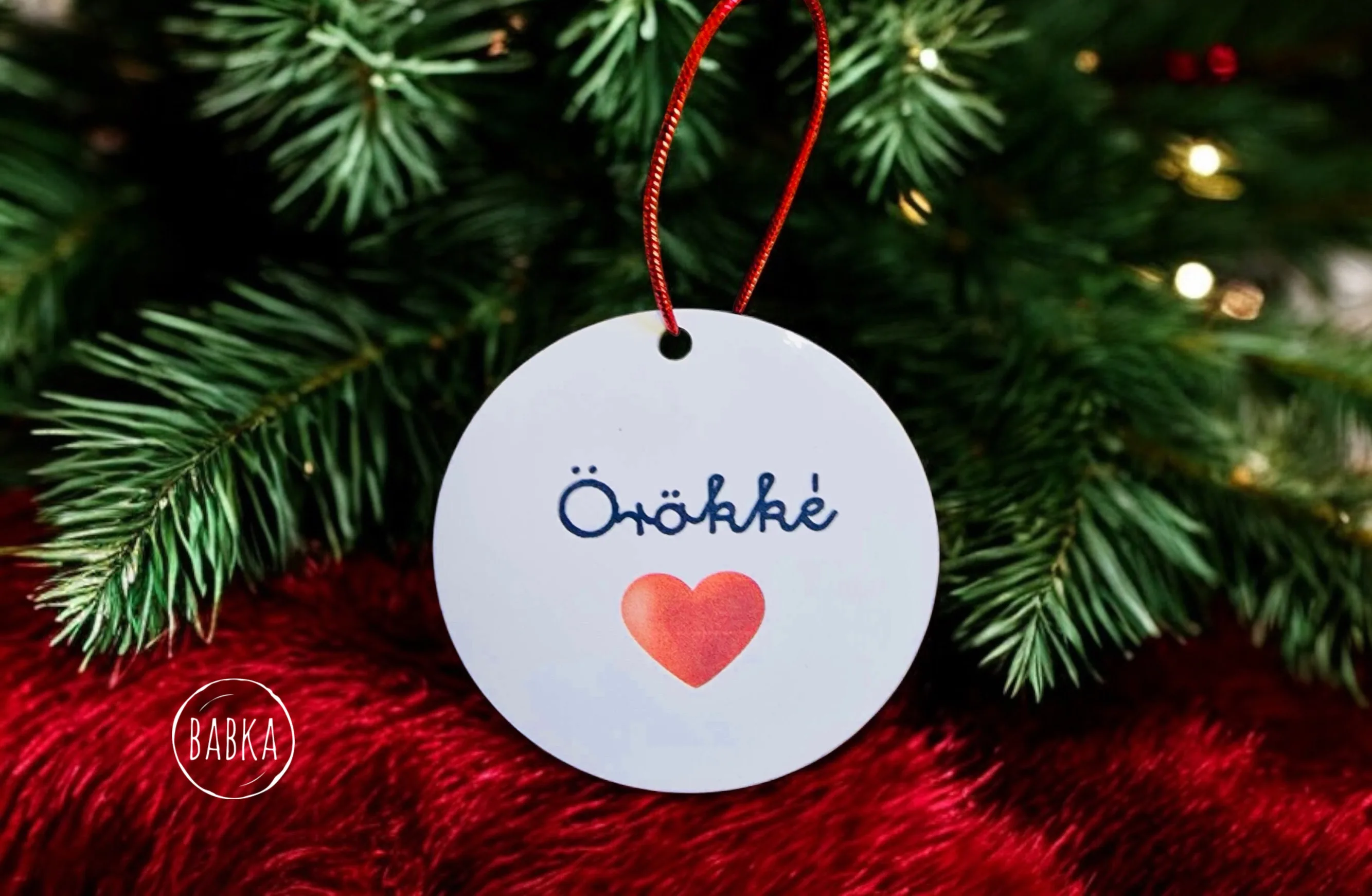 Örökké (karácsonyfadísz)