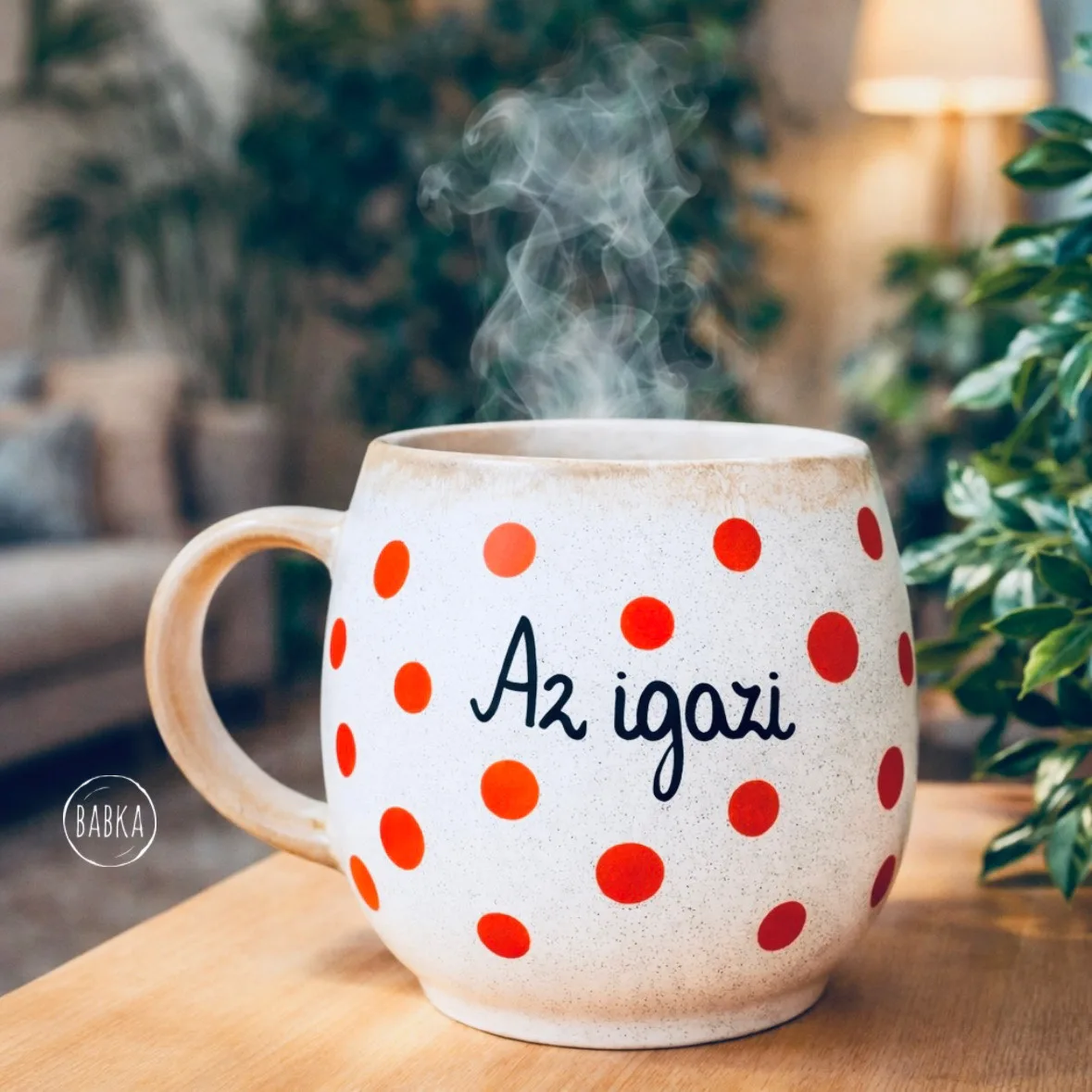 A pöttyös az igazi (bögre)