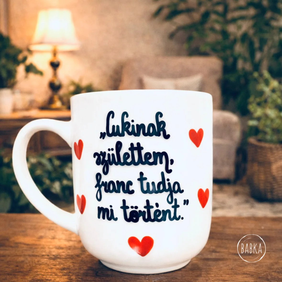 Önismeret bögre (cukinak születtem)