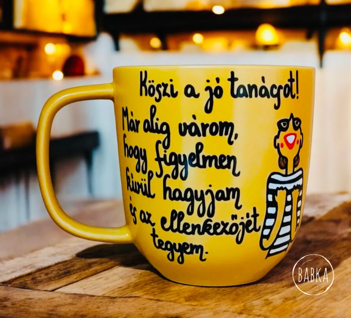 Köszi a jó tanácsot! (bögre)