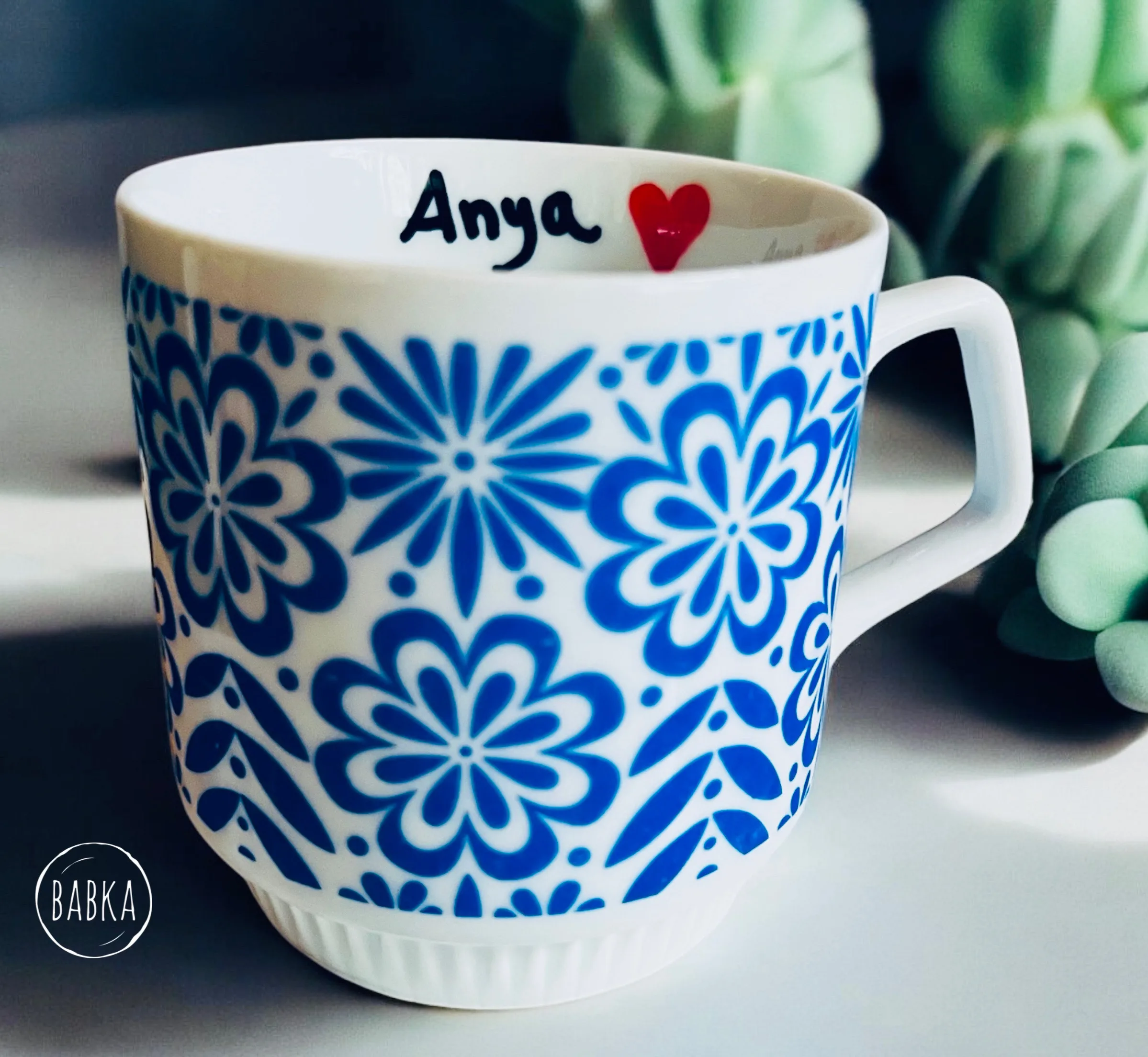 Anya bögre (vintage porcelán bögre)