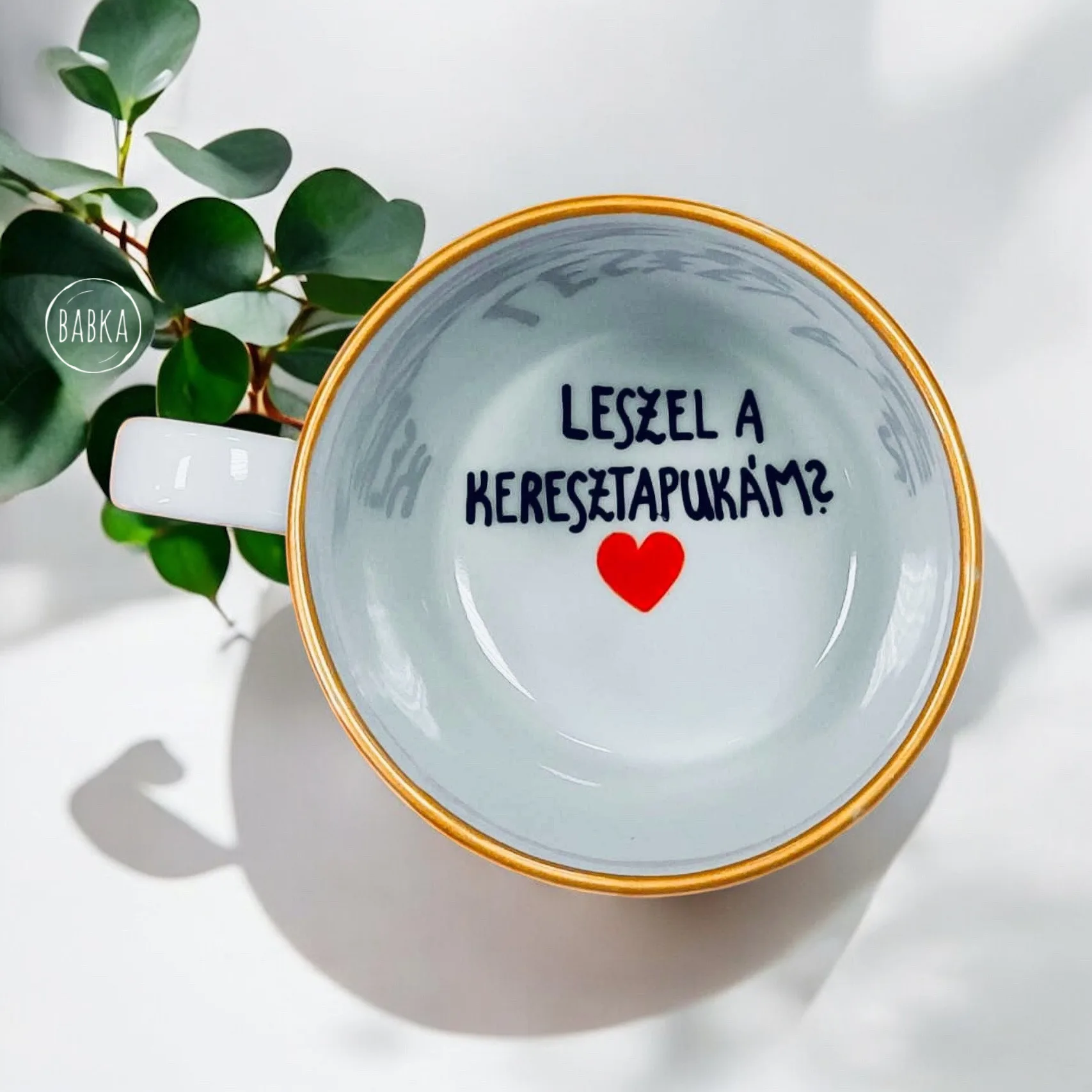 Keresztapa felkérő bögre