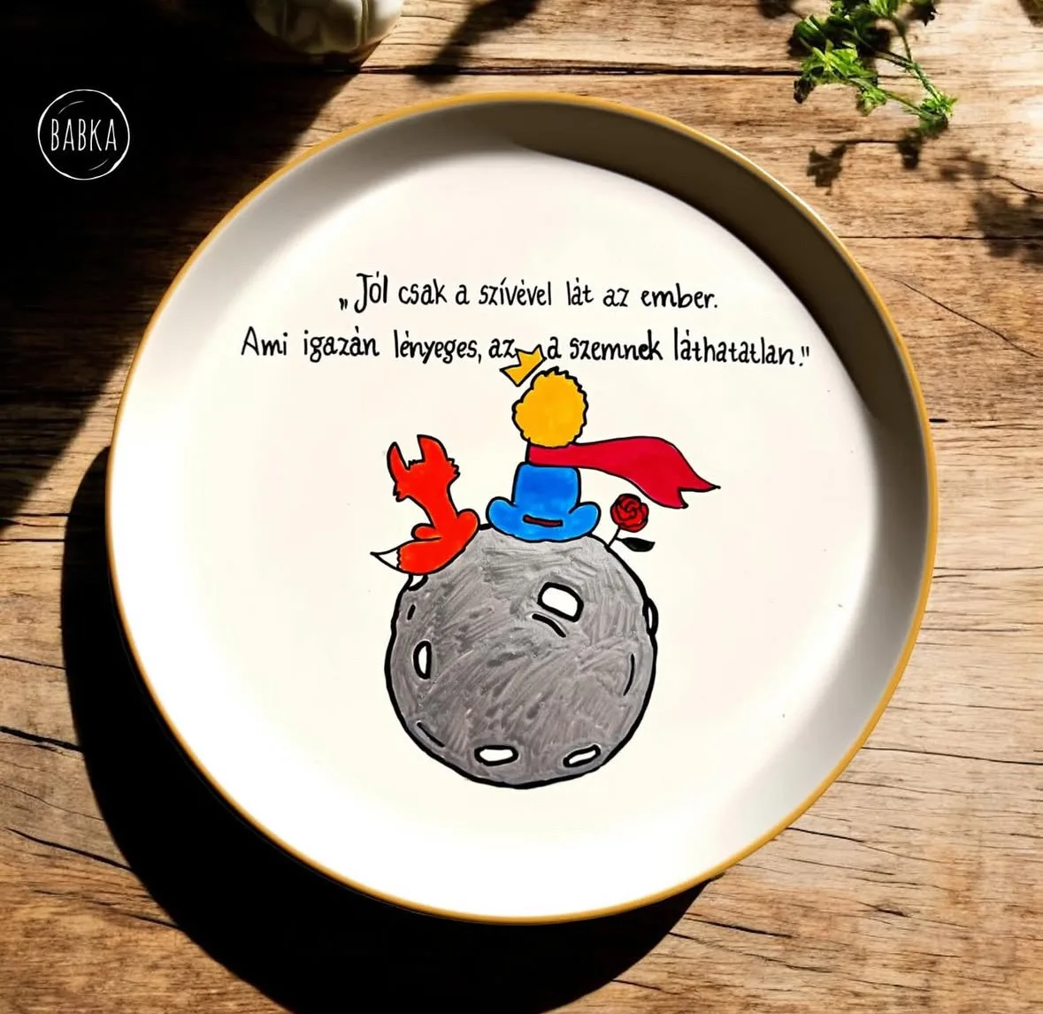 A kis herceg (Jól csak a szívével lát az ember)