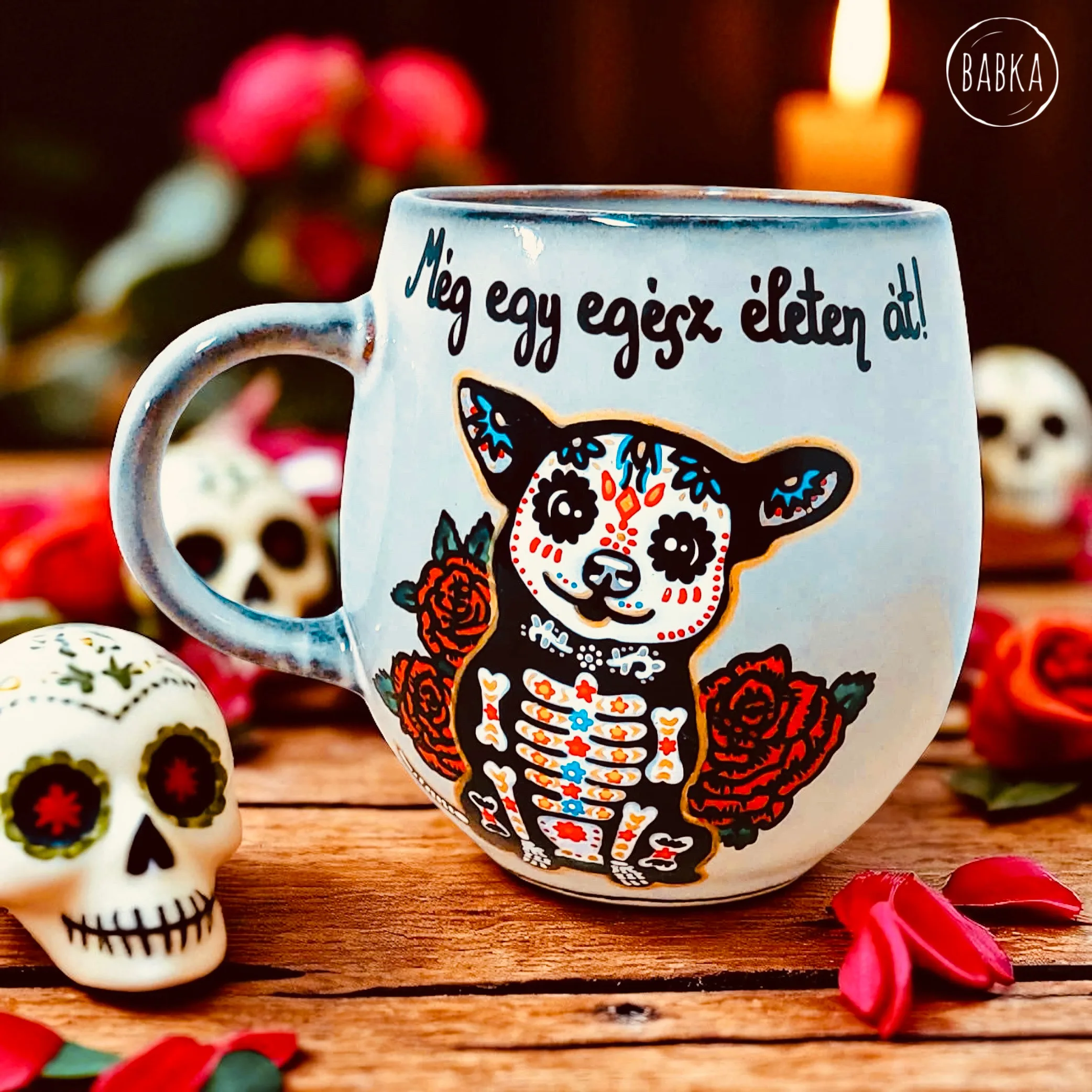 Halloween bögre (csivava)