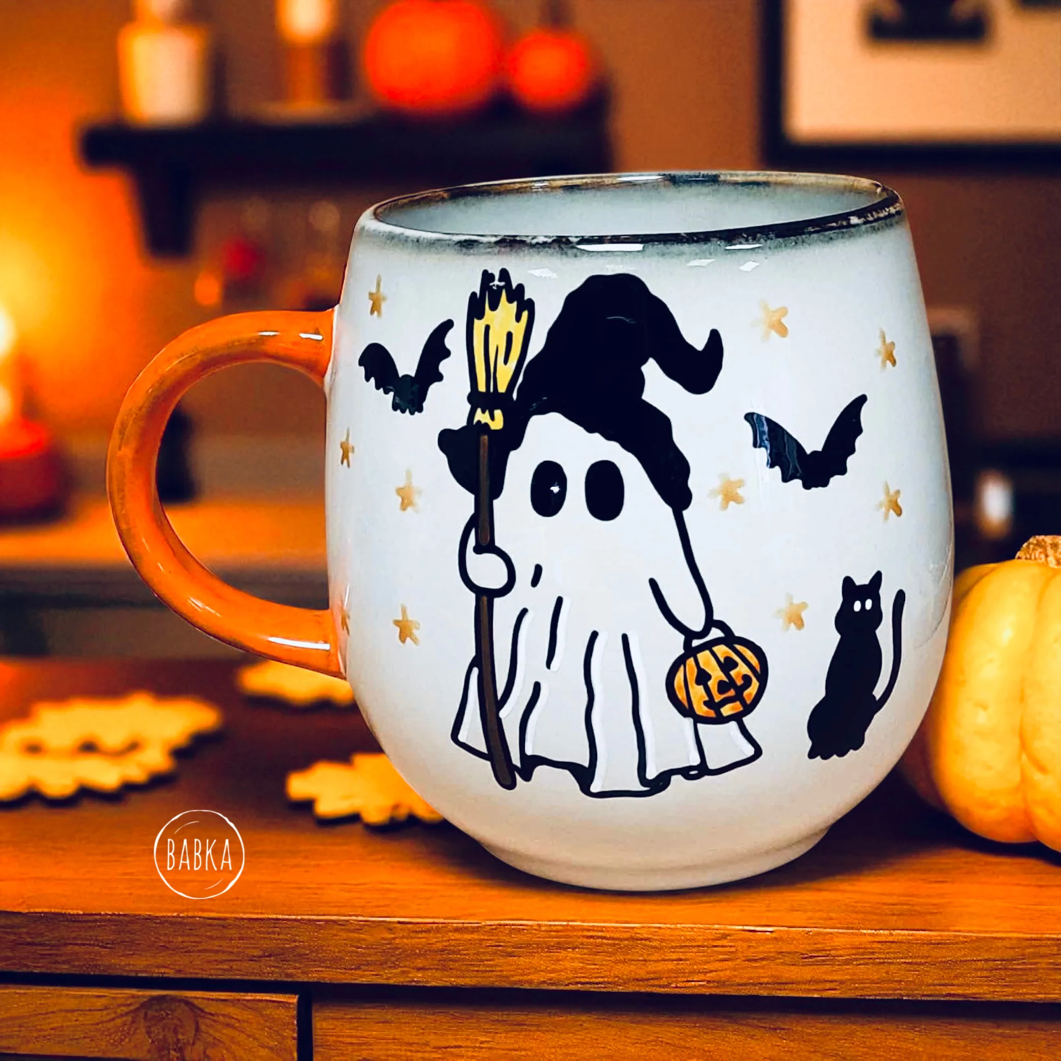 Halloween bögre (szellem)