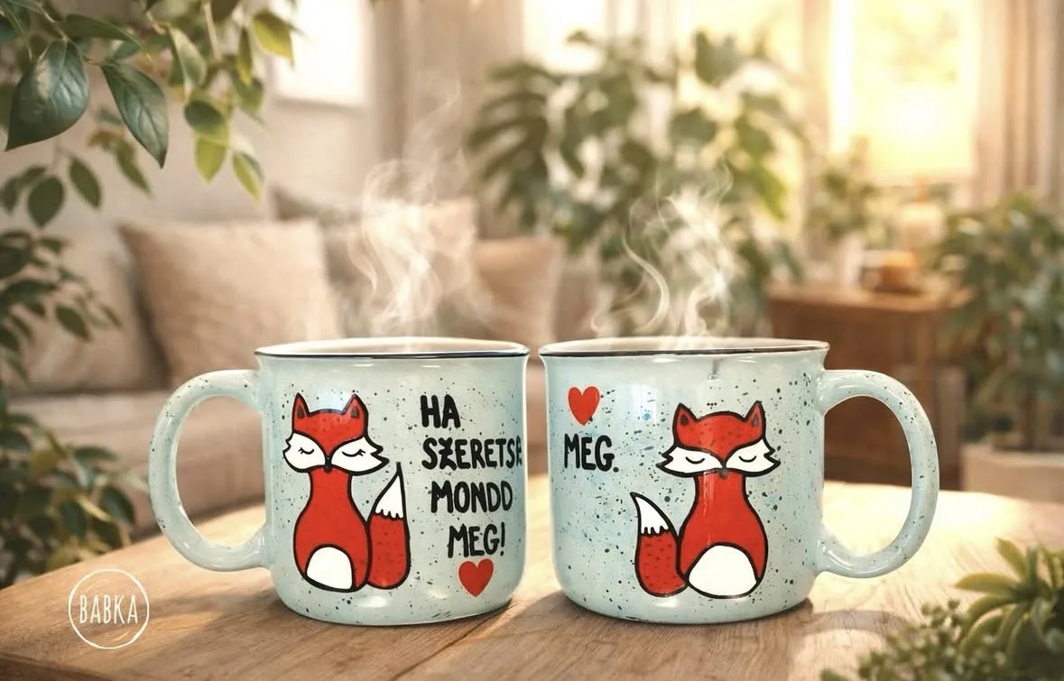 Rókák (páros bögre) (Ha szeretsz, mondd meg!)