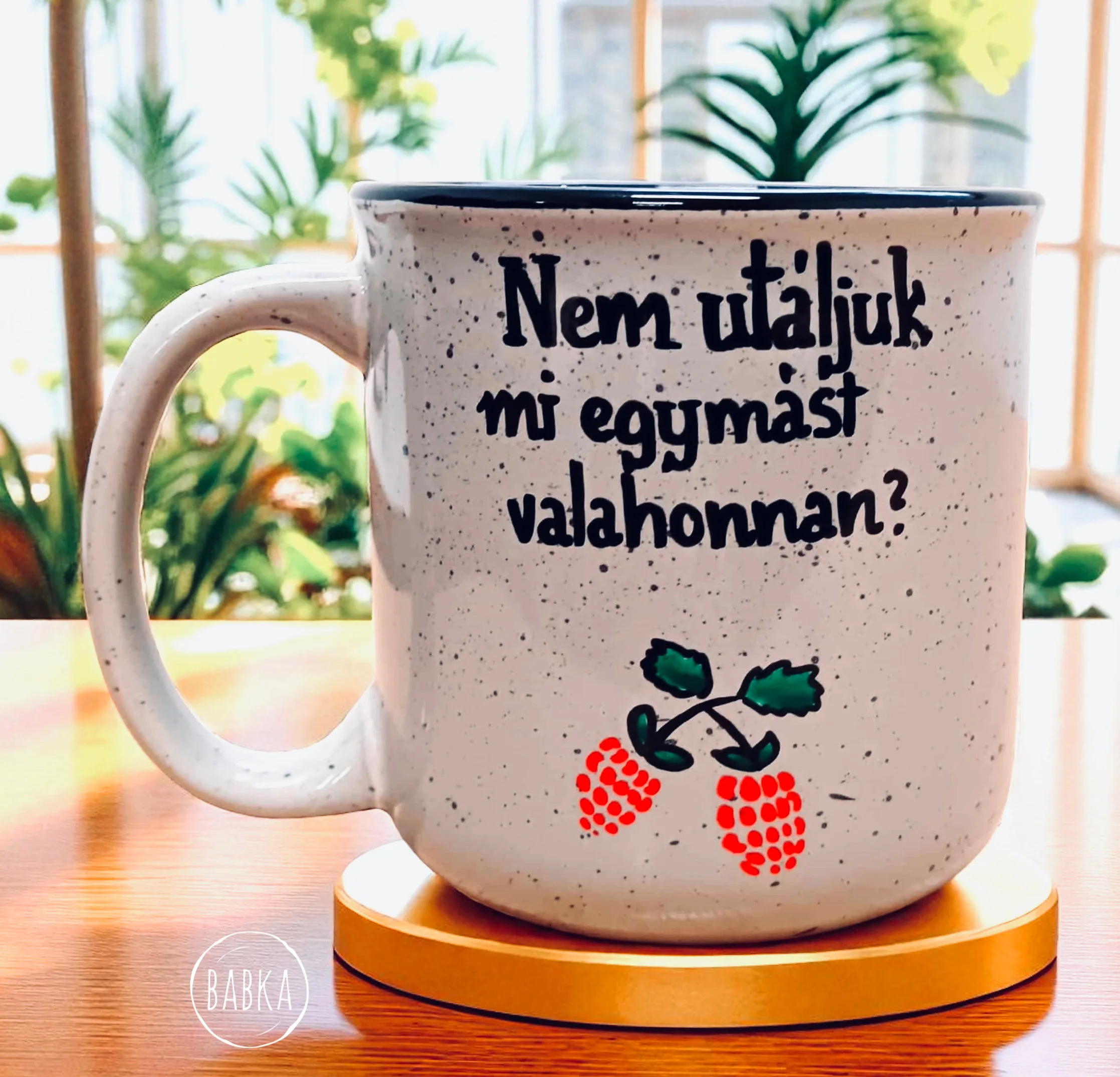 Nem utáljuk mi egymást valahonnan?(bögre)