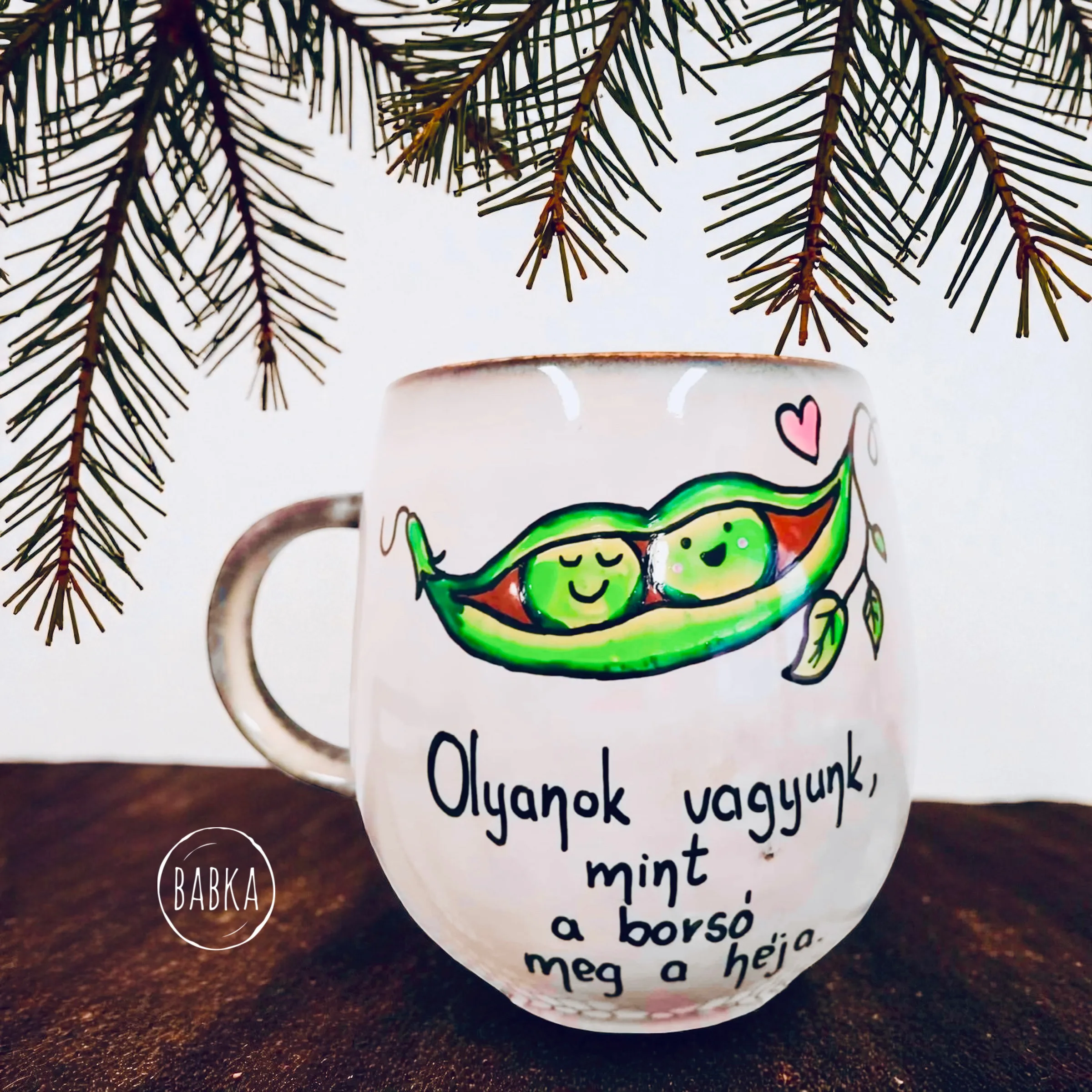 Borsó meg a héja (bögre)