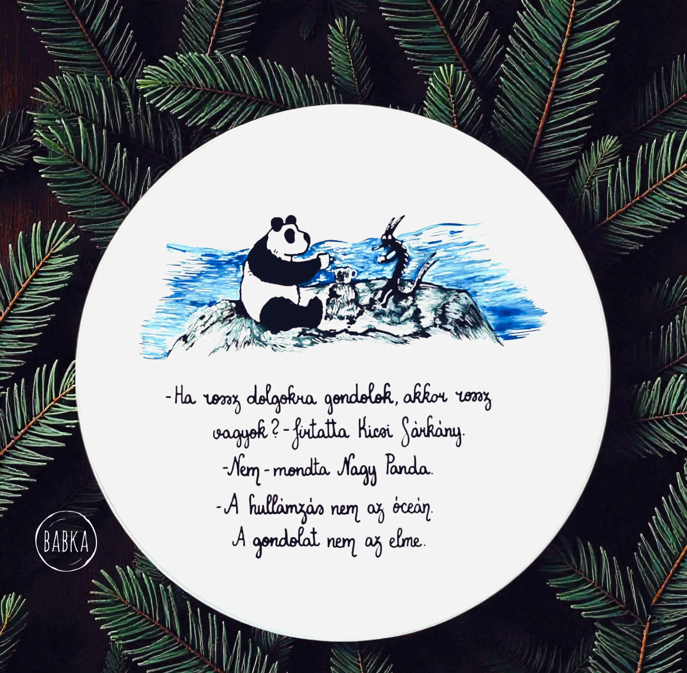 Nagy Panda és Kicsi Sárkány  (hullámzás)