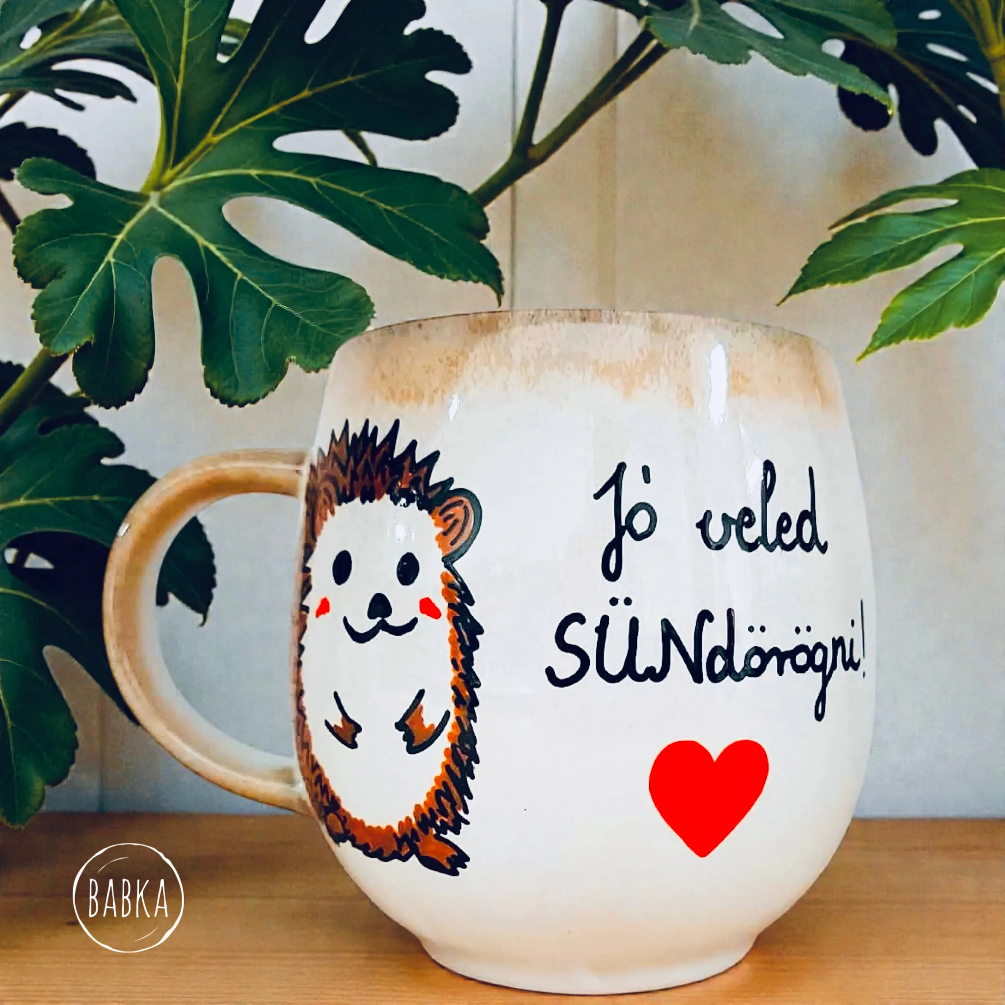 "Jó veled sündörögni!" bögre