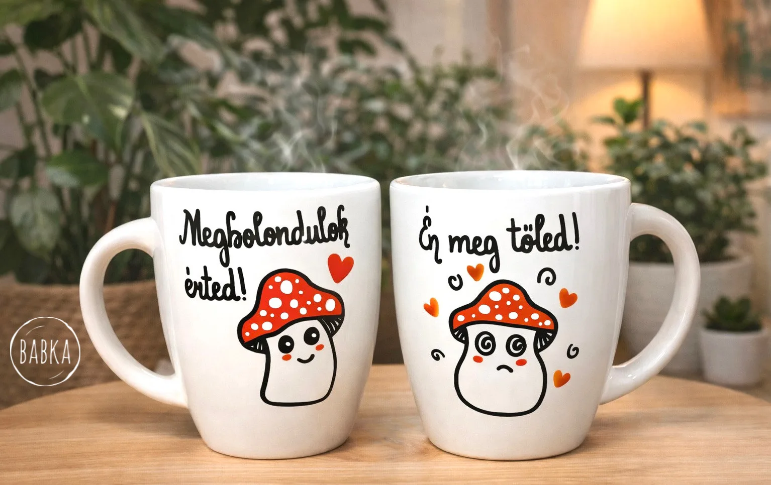 "Megbolondulok!" (páros bögre) (3dl)