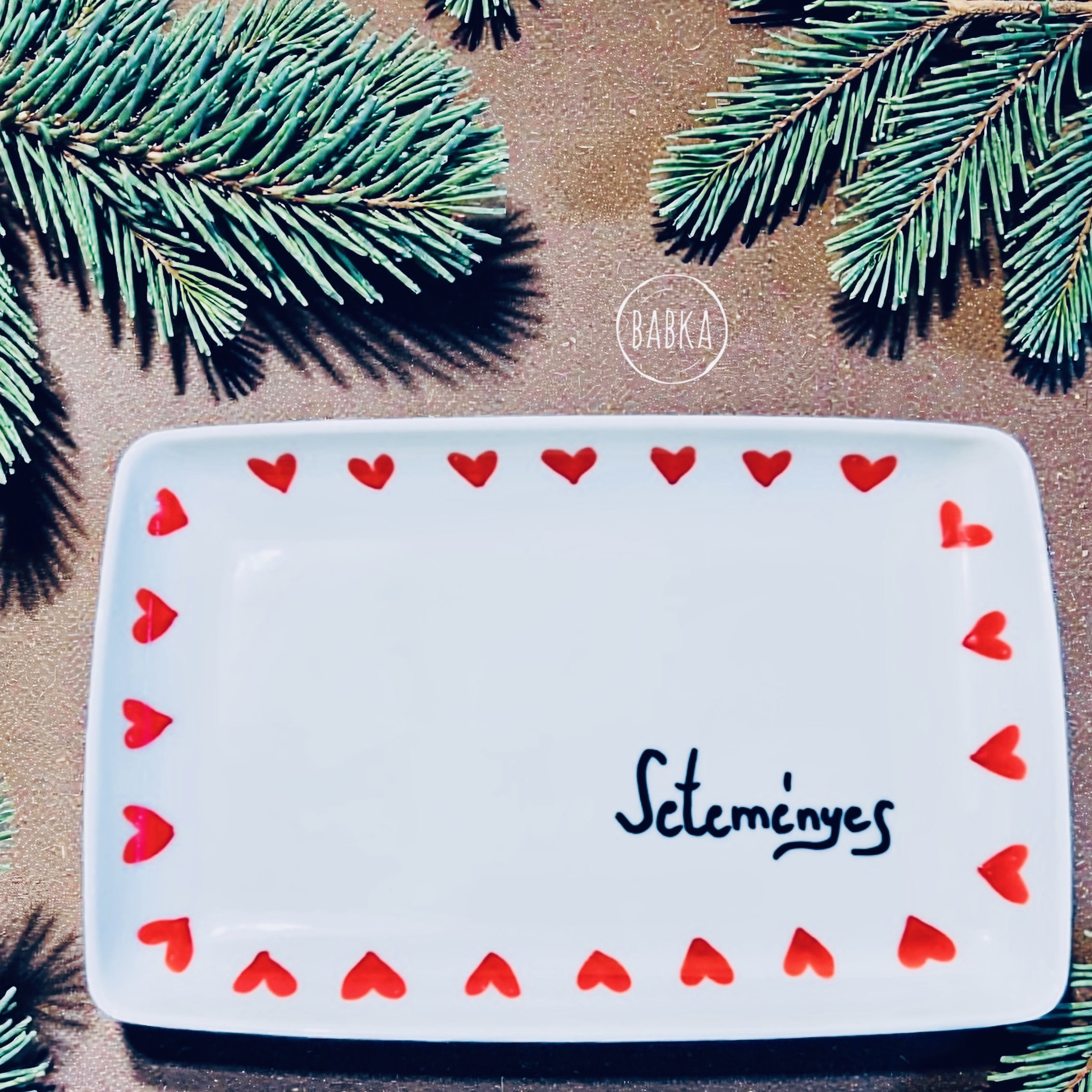 Seteményes tálca (limitált)