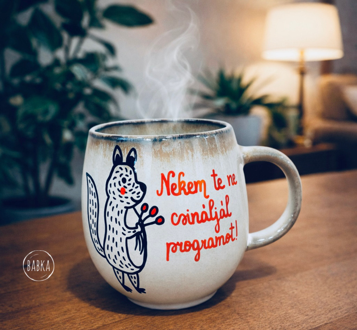 Nekem te ne csináljál programot! (mókus)