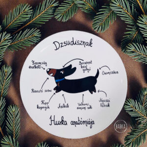 A tacsi anatómiája (tányér)