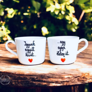 Egy egész életen át (páros csésze) (1dl)