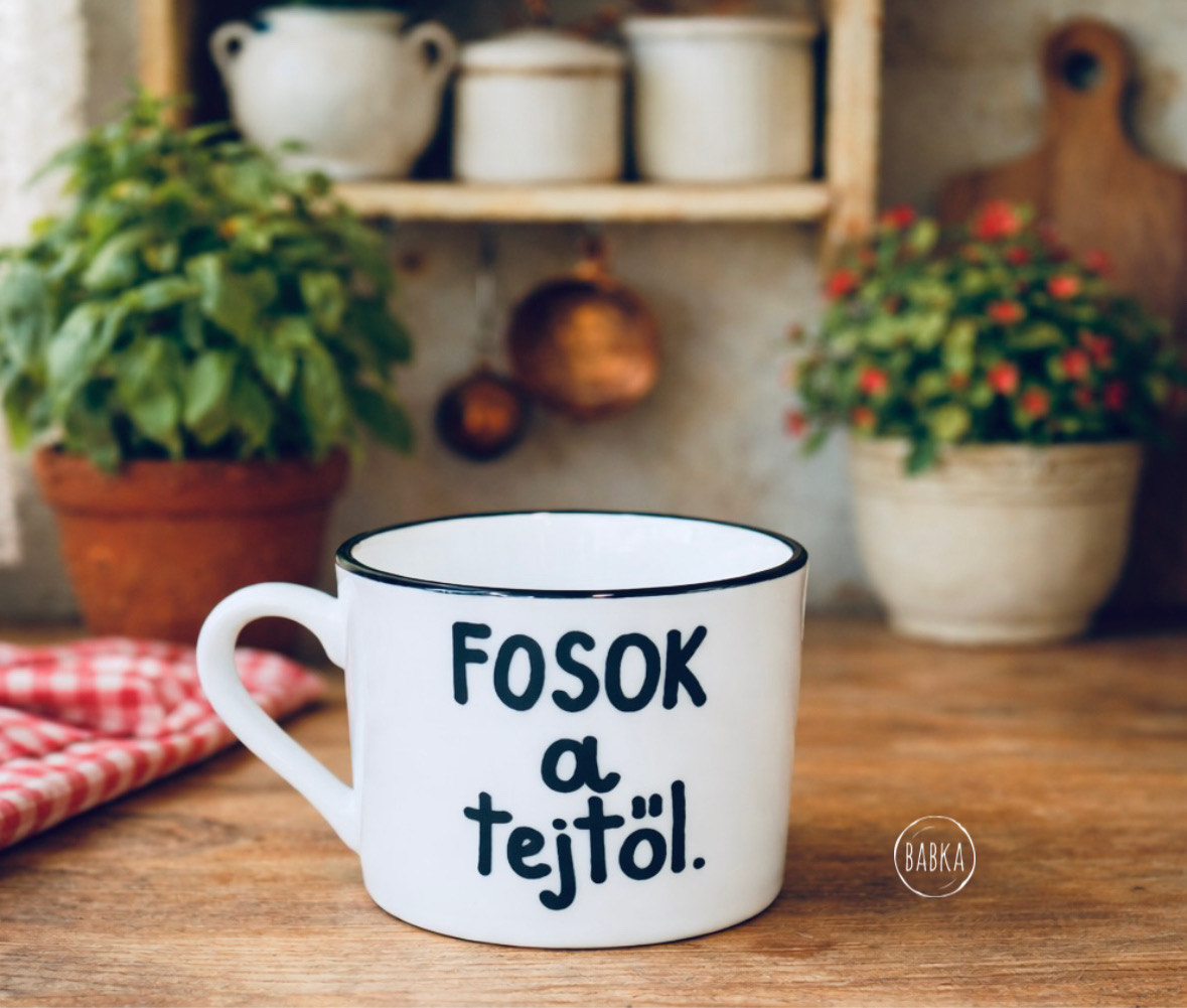 Fosok a tejtől (csésze) (2dl)