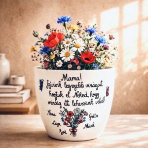 Mama kaspó (személyre szabható)