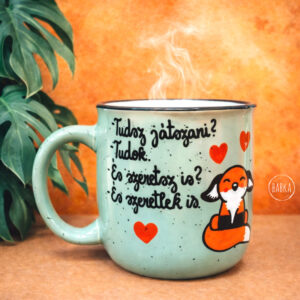 Tündérpárbeszéd (bögre) (Fodor Ákos)