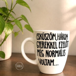 Esküszöm (bögre) (a gyerekek száma, módosítható)