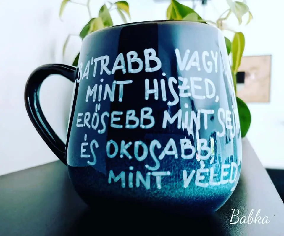 Micimackó bátorság bögre