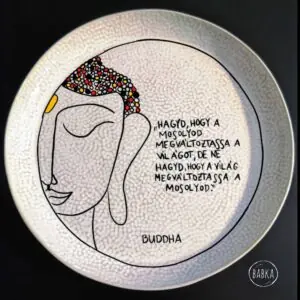 Buddha tányér