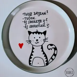 Fodor Ákos cicás tál