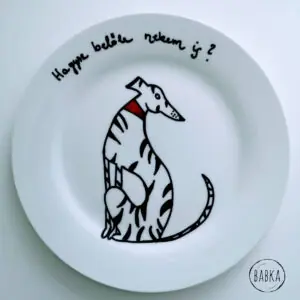 Agaras tányér - Kicsi (20cm)