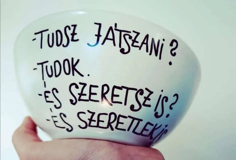 Fodor Ákos müzlis tálka