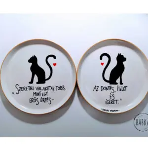 Páros tányér (SZÍN A TÁNYÉR PEREMÉRE VONATKOZIK)