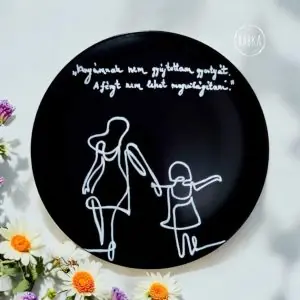 Szabó Magda (anya) tányér