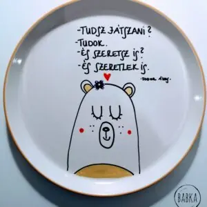 Lány medve - Fekete