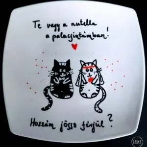 Hozzám jössz? - Tányér