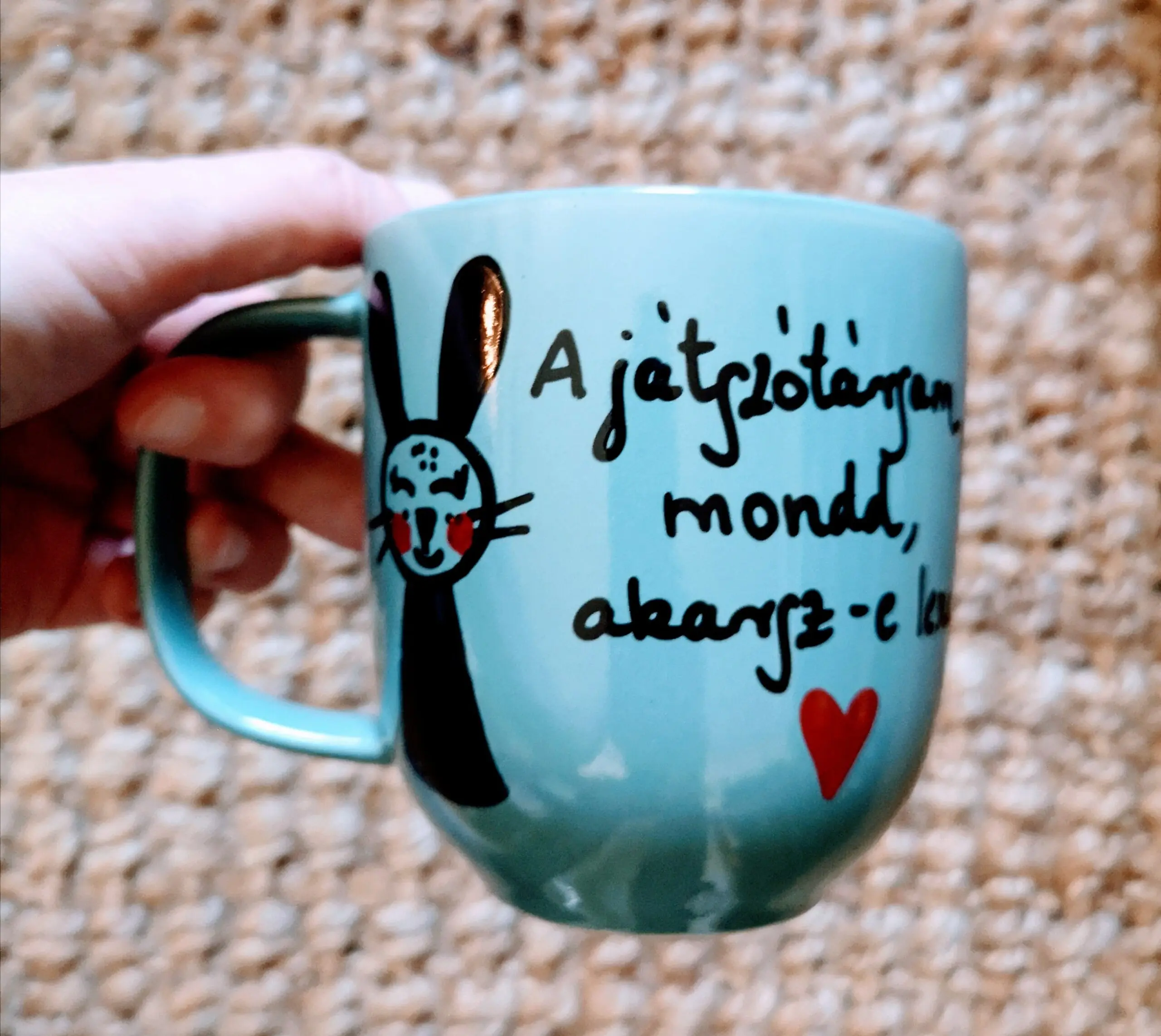 Játszótárs bögre