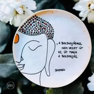 Buddha - boldogság - Nagy (27,5cm)