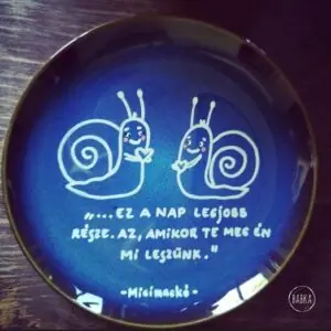 A nap legjobb része tányér