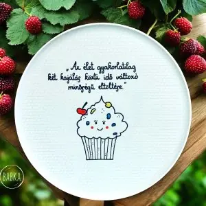 Garfield-diéta tányér