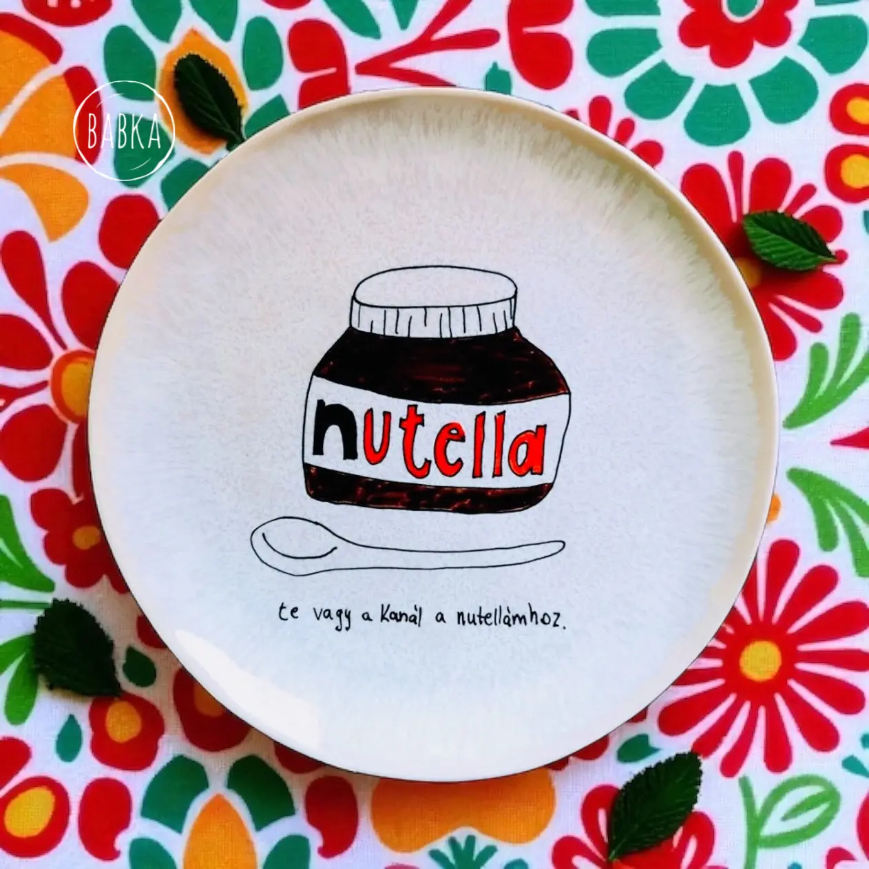 Te vagy a kanál a nutellámhoz